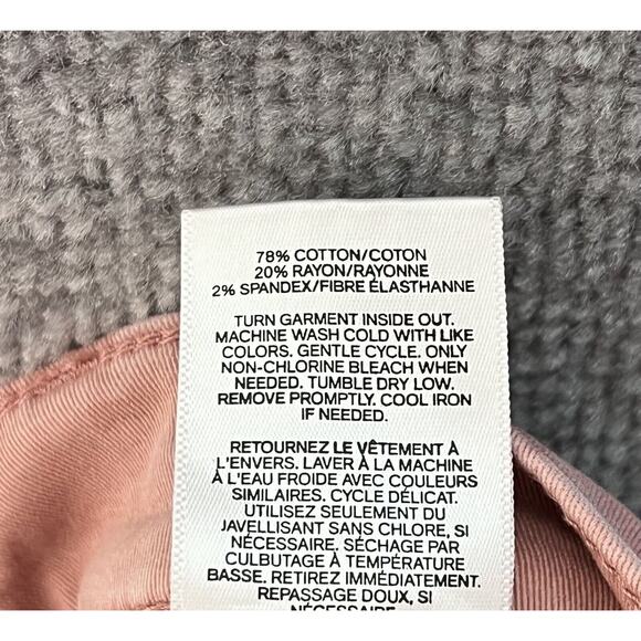 Express Cargo Jeans Womens Size 10 Pink Denim Stretch Super High Rise Crop - Picture 5 of 12